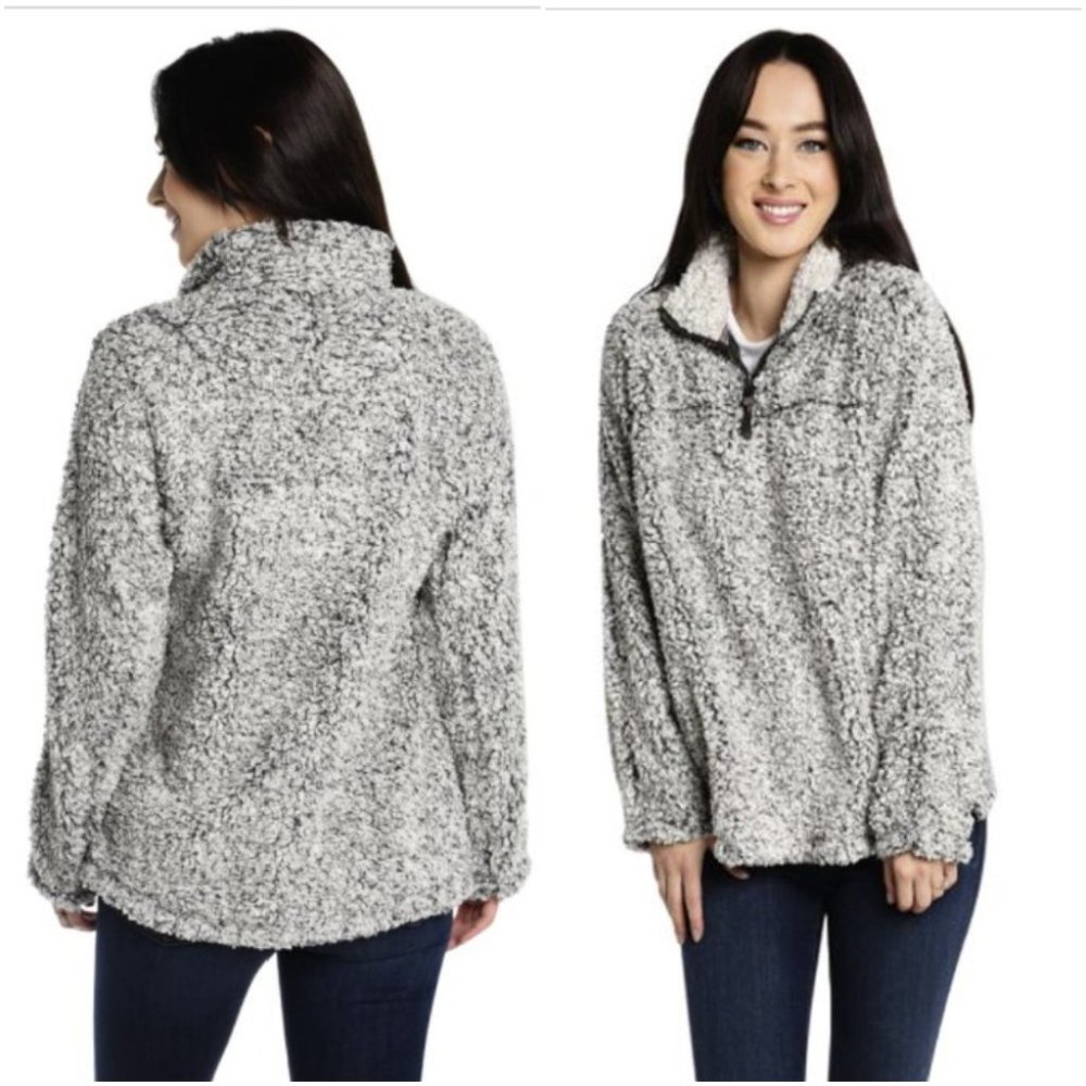 Dylan by True Grit Stadium Sherpa Teddy Fleece Pullover **Closet Closing**
